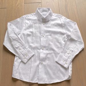 Calvin Klein white button down dress shirt 5 boys